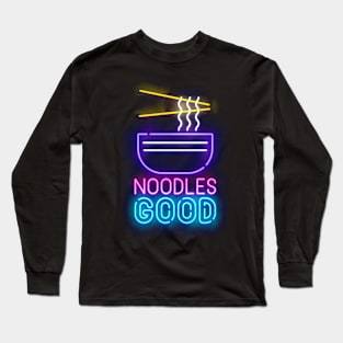 Good Noodles Neon Long Sleeve T-Shirt